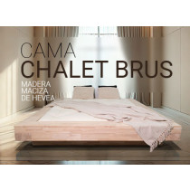 Cama Modelo Chalet Brus Crudo 180x200 cm OUTLET NUEVA