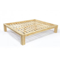 Cama Tokio Natural 180x200x40 cm, OUTLET NUEVA sin tatamis ni somier.