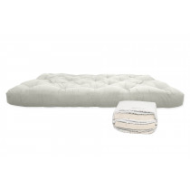 Futón algodón y 8 cm látex, 90x200x14 OUTLET - Producto nuevo